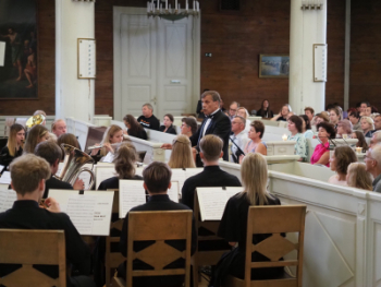 Madonas pūtēju orķestra koncerts Rīgas Jēzus ev. lut. draudzes baznīcā Elijas ielā 6. jūlijā